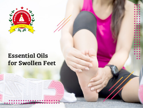 essential oils for swollen feet