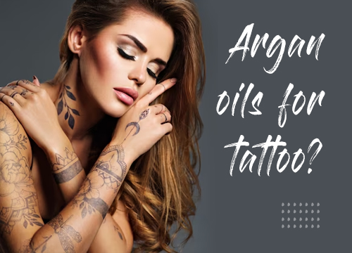 argan oil for tattoo
